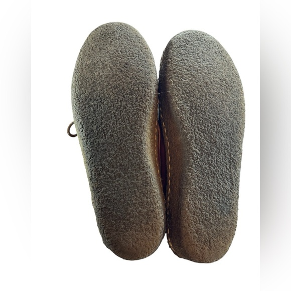 Vintage Early 2000s Leather Cabela's Crepe Slip On Shoes 8M - Picture 6 of 8